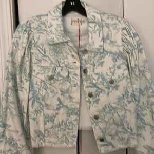 Alice and Olivia Lana denim jacket